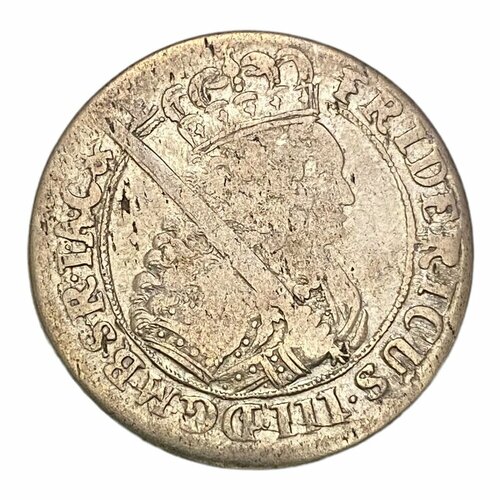 Германия, Бранденбург-Пруссия 18 грошей 1699 г. (SD) германия бранденбург пруссия 3 гроша 1695 г sd