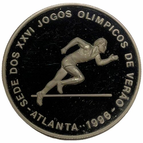 Сан-Томе и Принсипи 1000 добр 1993 г. (XXVI летние Олимпийские игры, Атланта - Бег) (PP)
