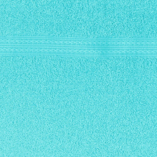 Полотенце махровое Вышний Волочек бирюзовый (пл.375) 50х90