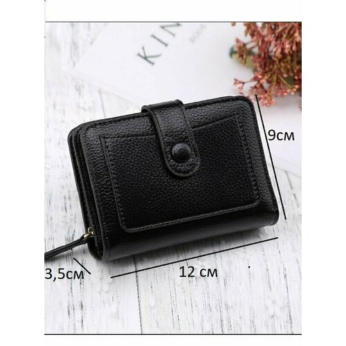 фото Кошелек , фактура зернистая, черный yuma