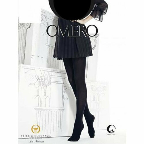 Колготки  Omero, 60 den, без шортиков, размер 4, черный