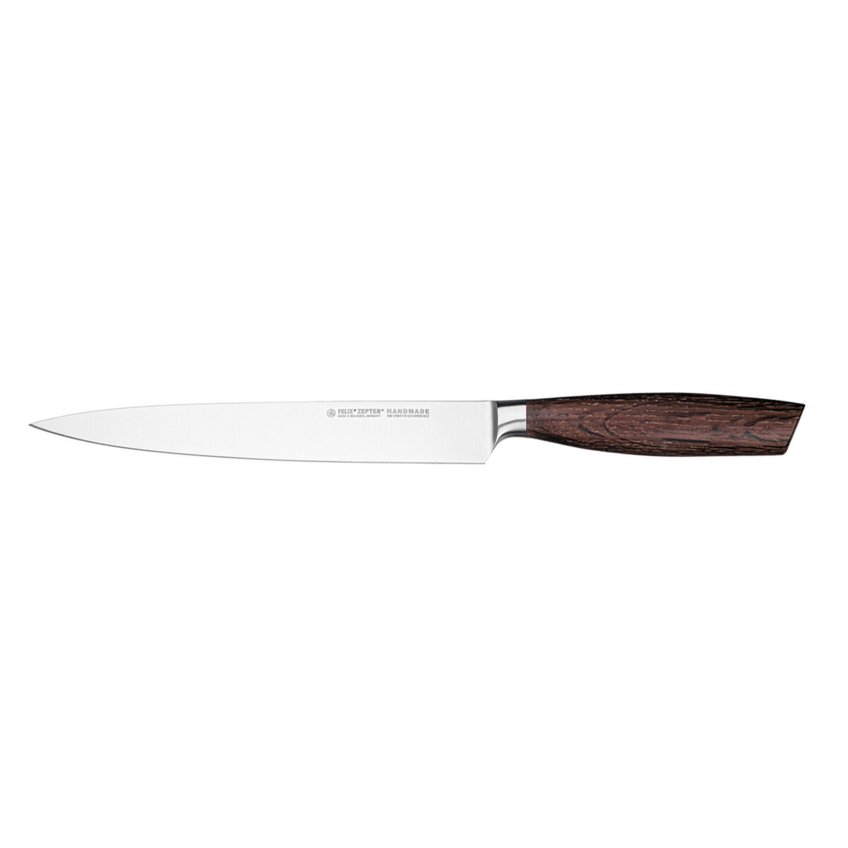 Нож Felix Solingen Smoked Oak кухонный, разделочный, универсальный/ лезвие 21см от Zepter