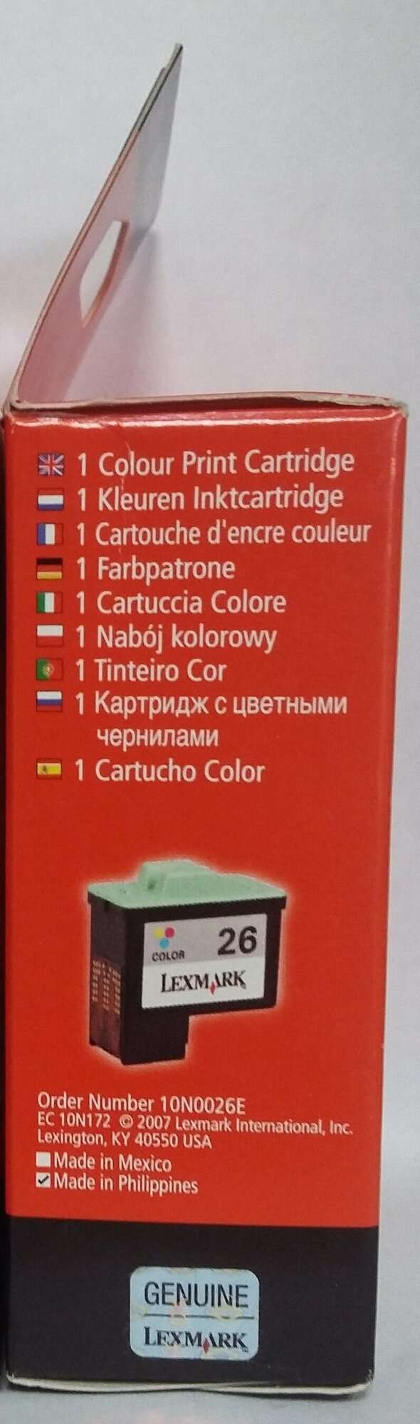 Картридж для струйного принтера Lexmark - фото №4