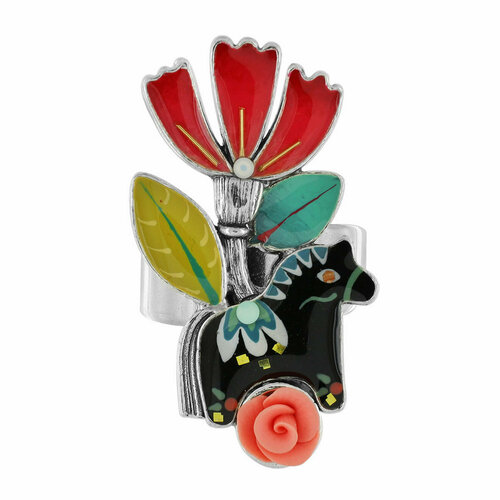 Кольцо TARATATA, бижутерный сплав