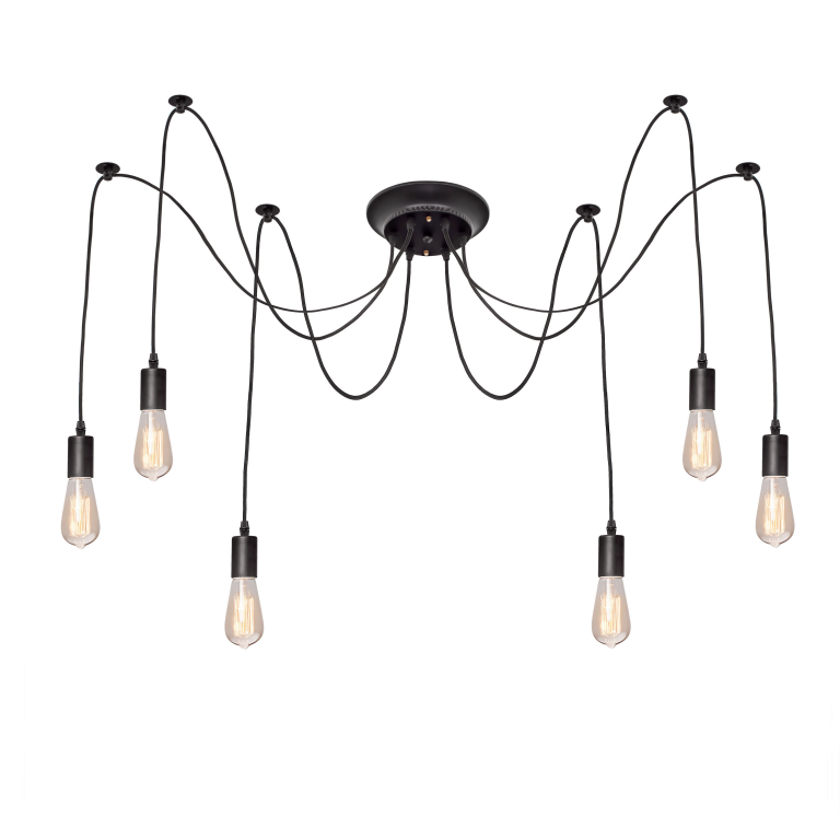 фото Люстра Паук на 6 ламп