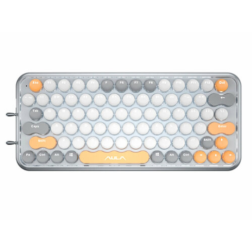 Клавиатура Aula F3680 Grey-White