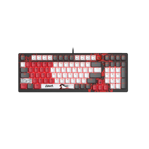 Клавиатура A4Tech Bloody S98 USB черныйкрасный 730900₽