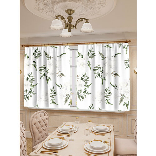 Шторы для кухни LeJoy Home из габардина 