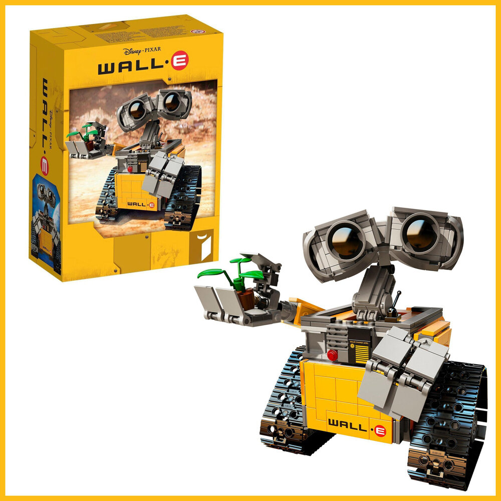 Конструктор Валли/ Робот Валли (Wall E)/ 687 деталей/ совместим с лего — фото 1