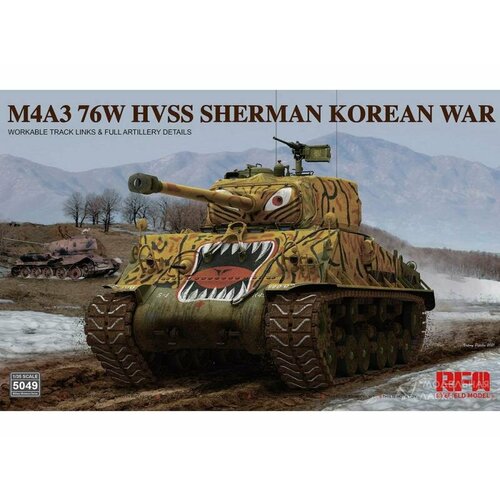 M4A3 76w hvss Sherman Korean war