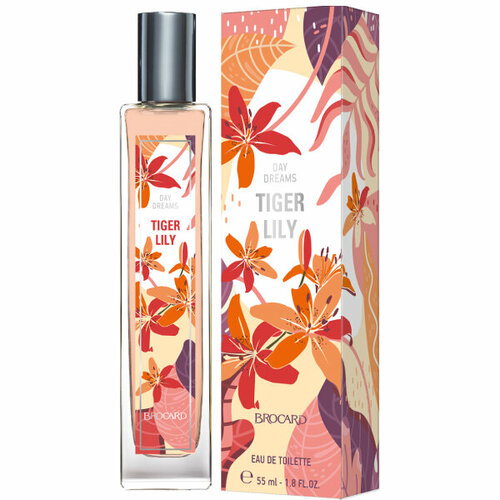 Brocard Женский Day Dreams Tiger Lily Туалетная вода (edt) 55мл женская парфюмерия brocard грезы черный тюльпан day dreams black tulip