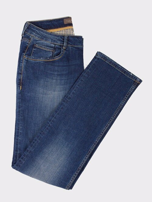 Джинсы Pantamo Jeans, средняя посадка, размер 38/34, синий