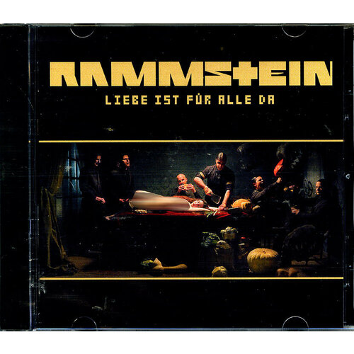 Музыкальный компакт диск RAMMSTEIN - Liebe ist fur alle da 2009 г (производство Россия)