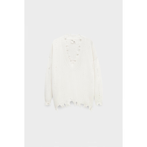 Джемпер Alpe Cashmere, размер 40, белый