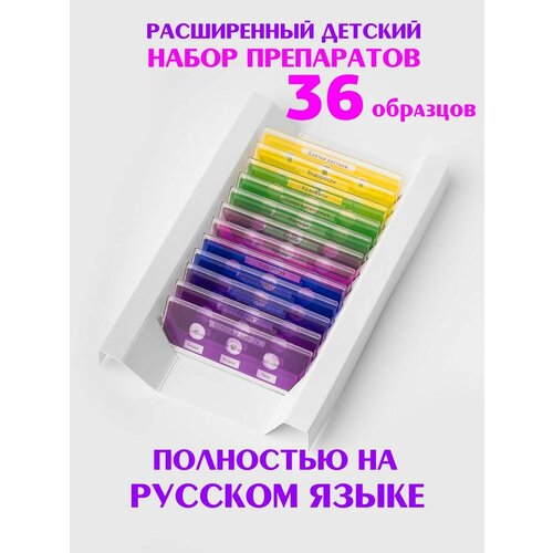 Препараты для микроскопа, 36 шт, образцы для детского микроскопа
