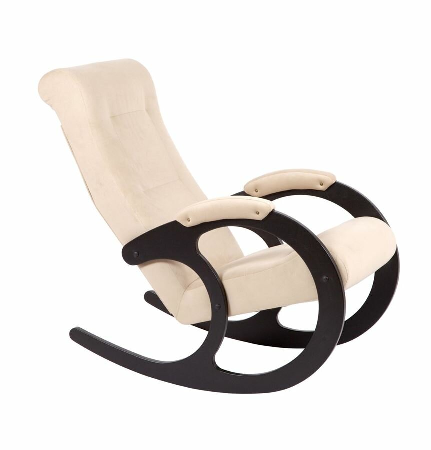 Кресло-качалка мод. 3 (Венге/ ткань V 18) — фото 1