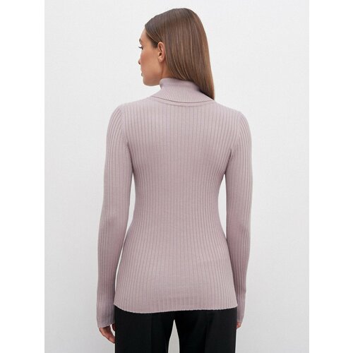 фото Водолазка conso wear, размер 44, розовый, бежевый