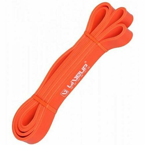 Эспандер-петля LiveUp LATEX LOOP S-2080x4,5x2,1 (оранжевый) LS3650-2080Lo скамья liveup ls1201 серый оранжевый