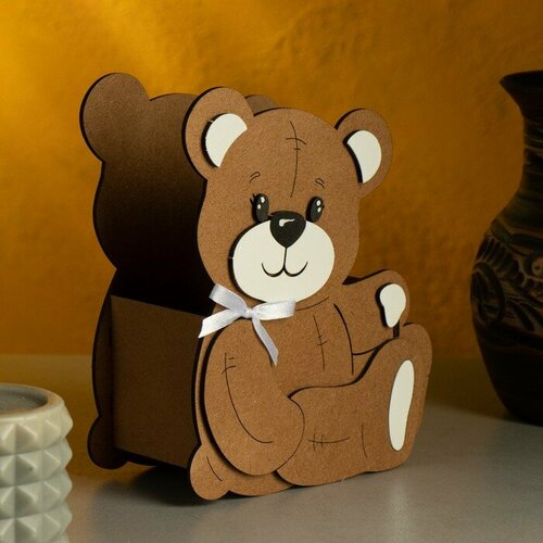 Кашпо Мишутка малый 135х7х165 см дуб коричневый 724₽