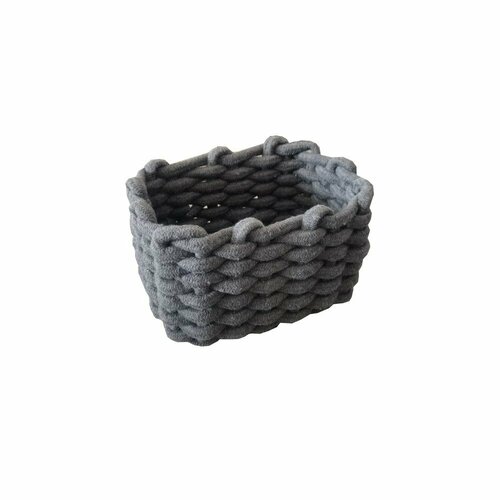 Корзина плетеная Elemento 21х14х13 см темно-серая