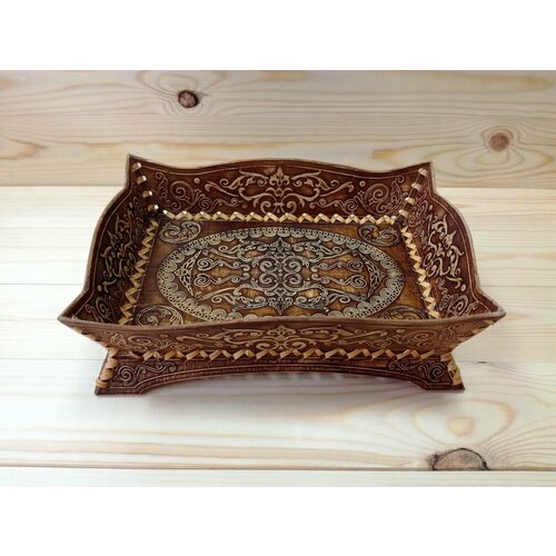 Конфетница из бересты 