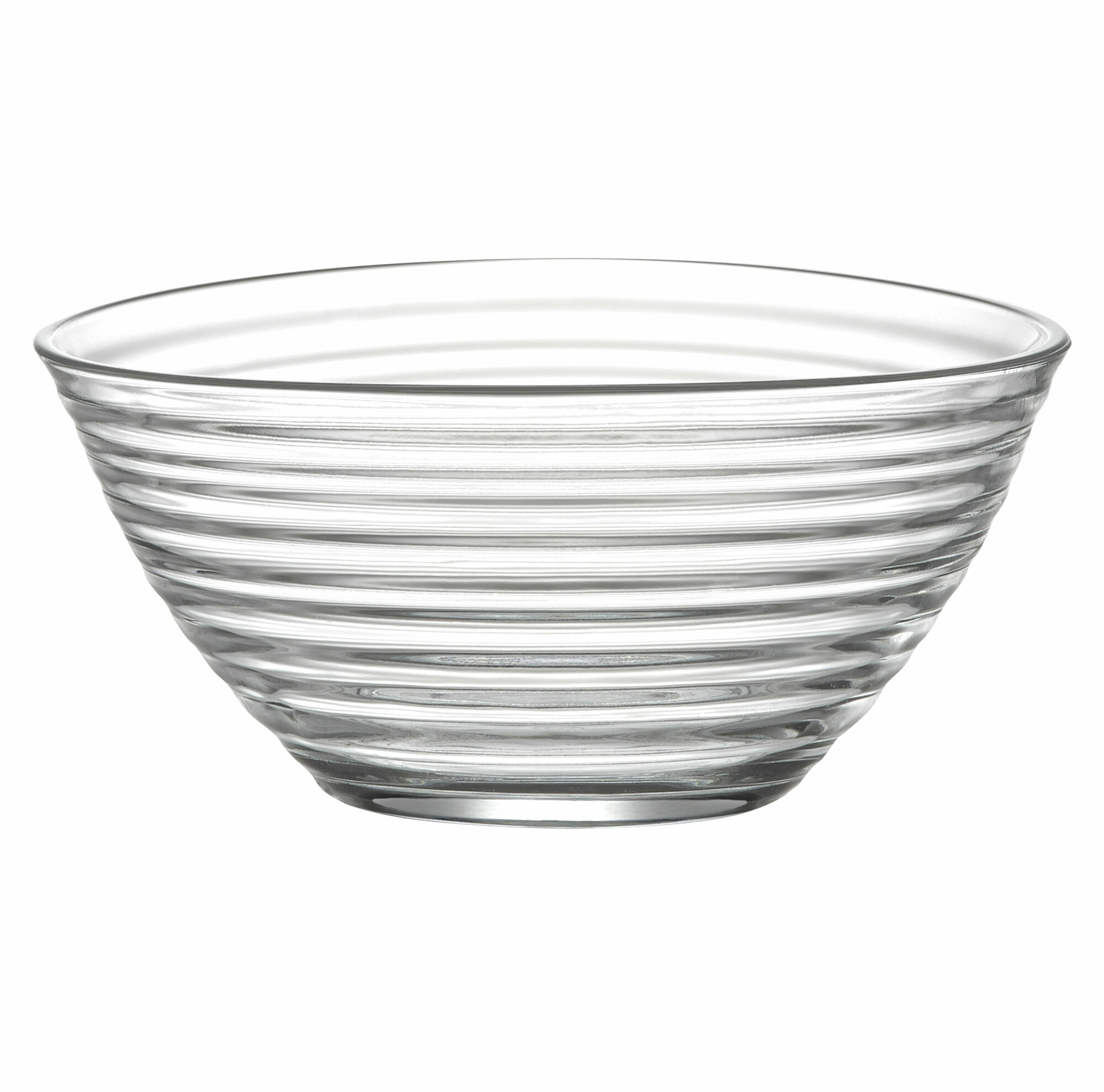 Салатник Lav Derin, 300мл, бесцветный, стекло, круглый, для посудомойки