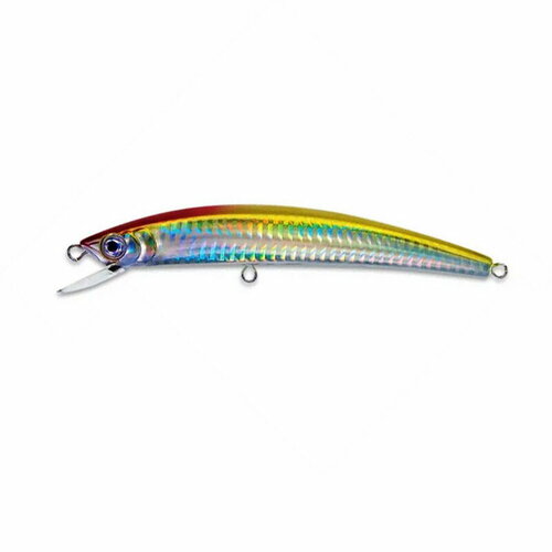фото Воблер yo-zuri crystal minnow плав, 110мм, 11г f7-ghcr