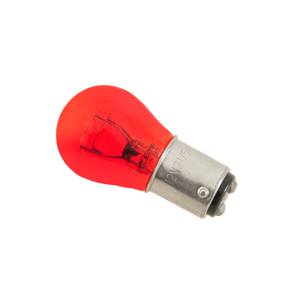 фото Лампа накаливания LEKAR 12V PR21W красная LECAR000121301
