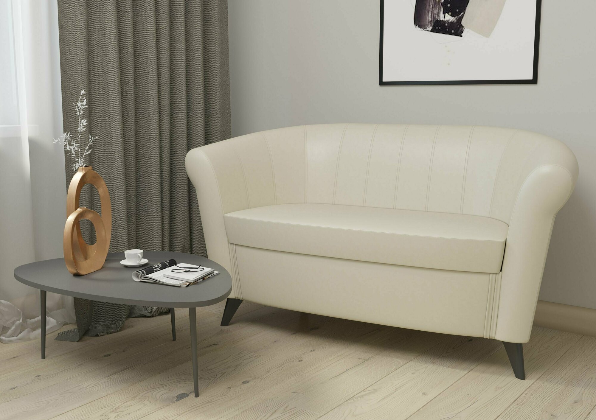 фото Диван лагуна (кож/зам)