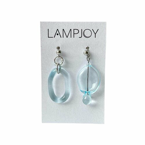 Серьги LAMPJOY, голубой