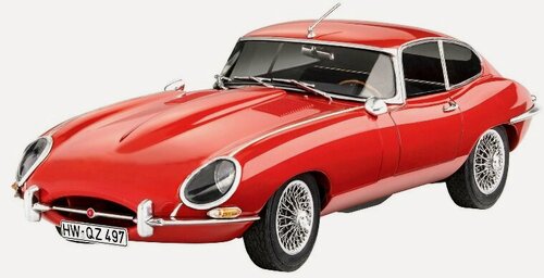Изображение товара 07668 Revell Спортивный автомобиль Jaguar E-Type (Coupe) 1/24