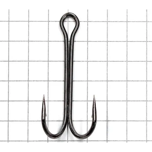 фото Крючок namazu «double hook long», размер 2/0 (int), цвет bn, двойник (50 шт.)n-hdl2/0bn