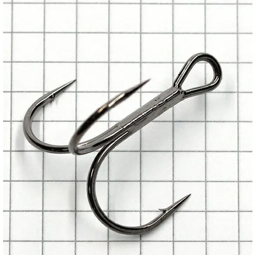 фото Крючок namazu «round treble», размер 1/0 (int), цвет bn, тройник (50 шт.)n-hrt1/0bn