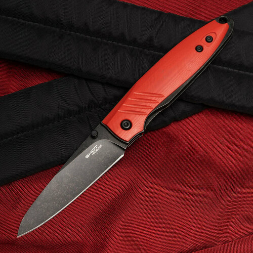 фото Складной нож shot (black stonewash, g10 red) mr.blade
