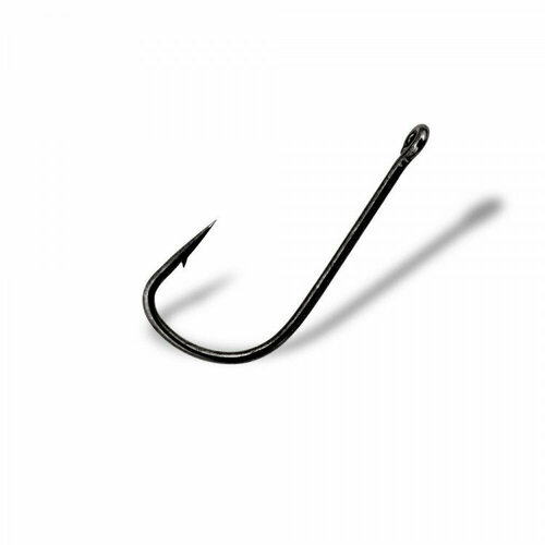 Крючок Gurza Sode Ring BN №5 10шт K-1002-005 japan sasame straight shank worm hook fishing hooks long shank offset hook baitholder hook high carbon steel saltwater bass hook