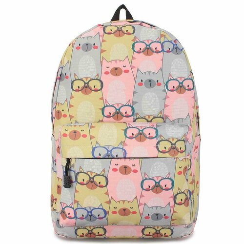 фото Рюкзак подростковый «cat» 432 green lekiko