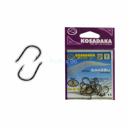 фото Крючок kosadaka sakebu №10 3123bn 15шт
