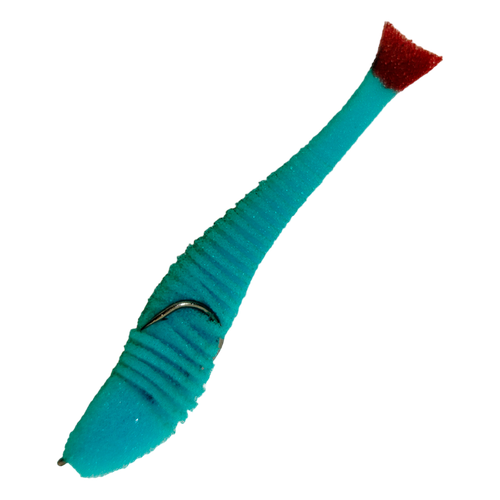 Поролоновая рыбка LeX Air Classic Fish BLGB (синее тело/зеленая спина) - упаковка 5 шт, размер 110 мм.