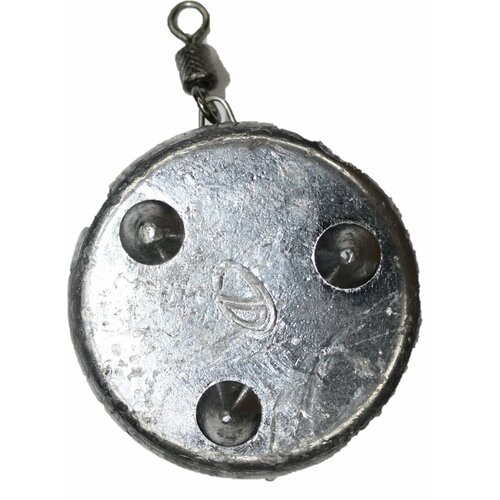 фото Груз секундомер с вертлюгом на скобе 80 гр (в уп. 5 шт.) fish equipment