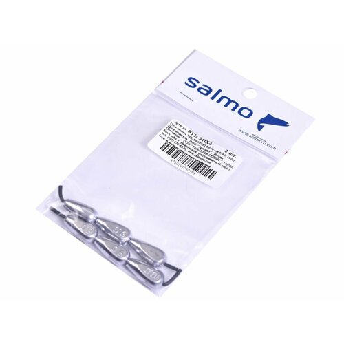 фото Груза косичка tail droplet mix4 8,0-10 г (8.0; 9.0; 10.0г) salmo