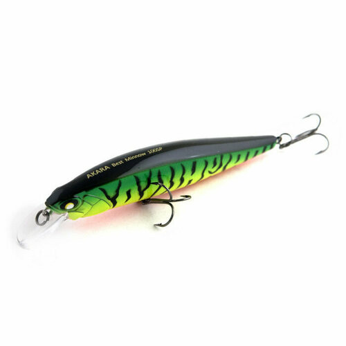 фото Воблер akara best minnow 110sp, цвет a68, вес 17 гр (воблер на щуку, судака, окуня)