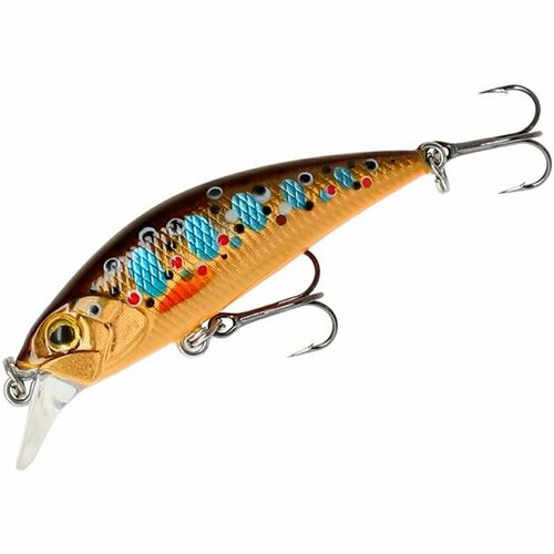 фото Воблер mikado flamenco brown trout 4.5 см. тонущий