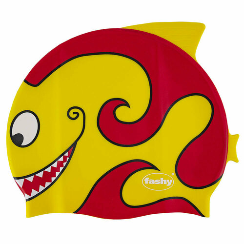 фото Шапочка для плавания fashy childrens silicone cap 3048-00-80, детская
