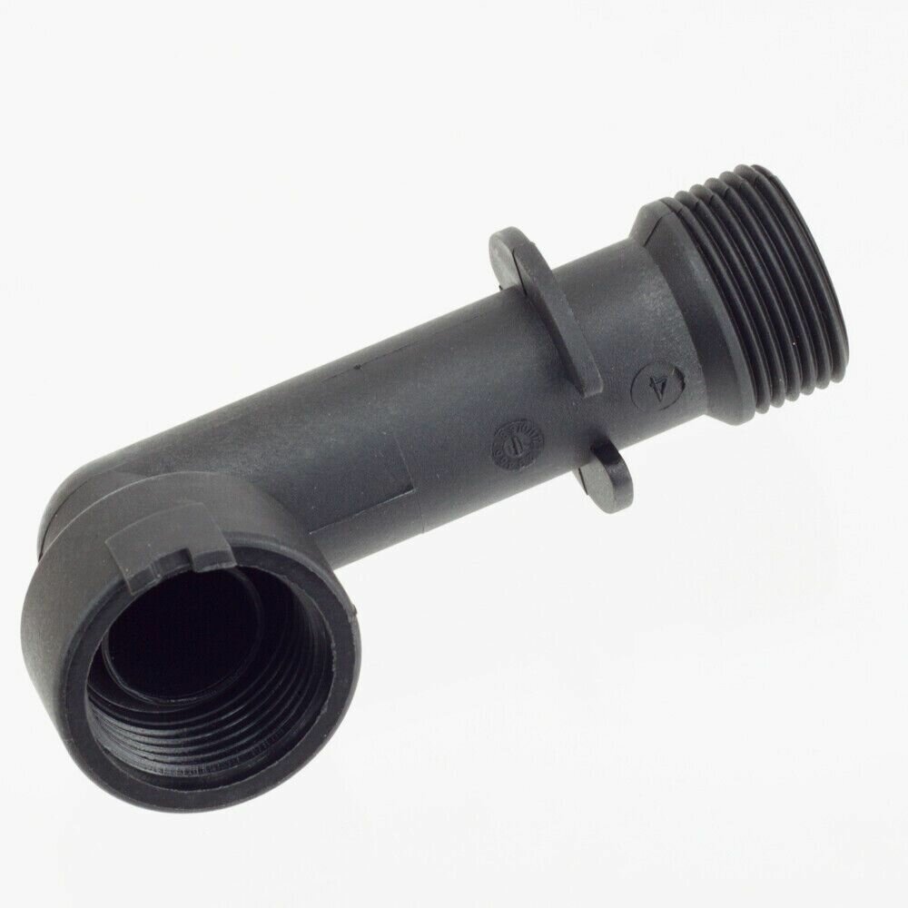 фото Патрубок входной (со стороны всасывания) угловой для минимоек Karcher K2-K4, 9.036-801.0