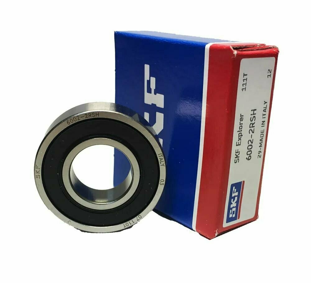 6002-2RS (180102) подшипник SKF Швеция. Made in Italy