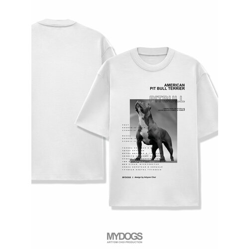 фото Футболка, размер l, белый mydogs