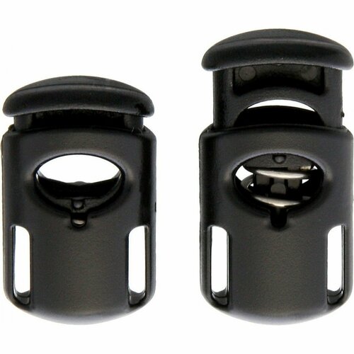 фото Зажим для шнура itw toaster ellipse (черный)