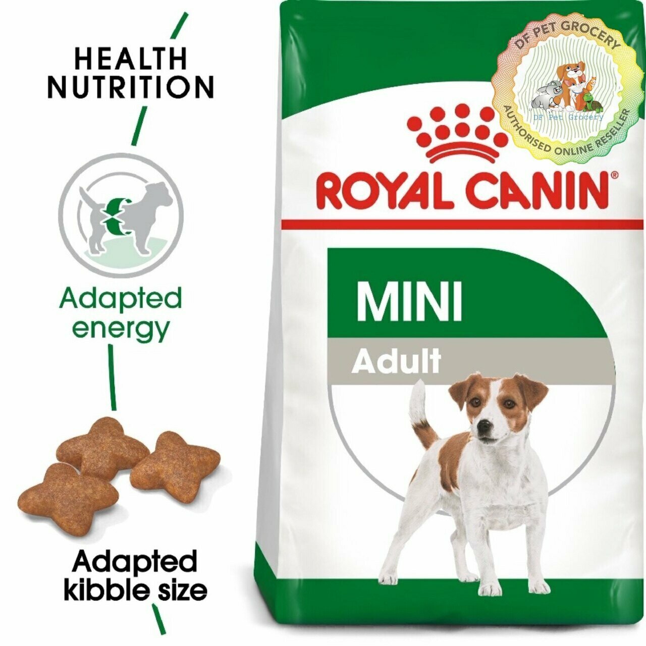 Сухой корм Royal Canin Mini Adult для собак мелких размеров от 10 месяцев до 8 лет 15 кг (для мелких пород) / Роял канин мини эдалт