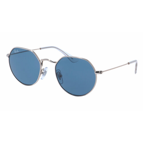 фото Солнцезащитные очки ray-ban, панто, оправа: металл, с защитой от уф, серый
