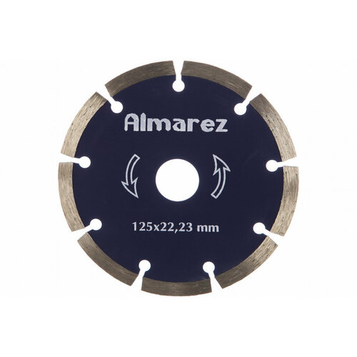 Диск отрезной алмазный Кирпич/блок (125х22.23 мм) Almarez 304125